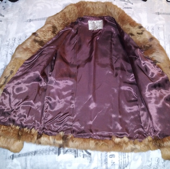 Dino Ricco Rabbit Fur Coat - Picture 2 of 3